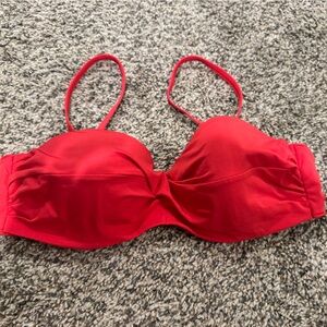 H&M Vibrant Red Swimwear Top
